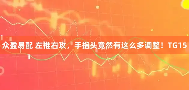 众盈易配 左推右攻，手指头竟然有这么多调整！TG15